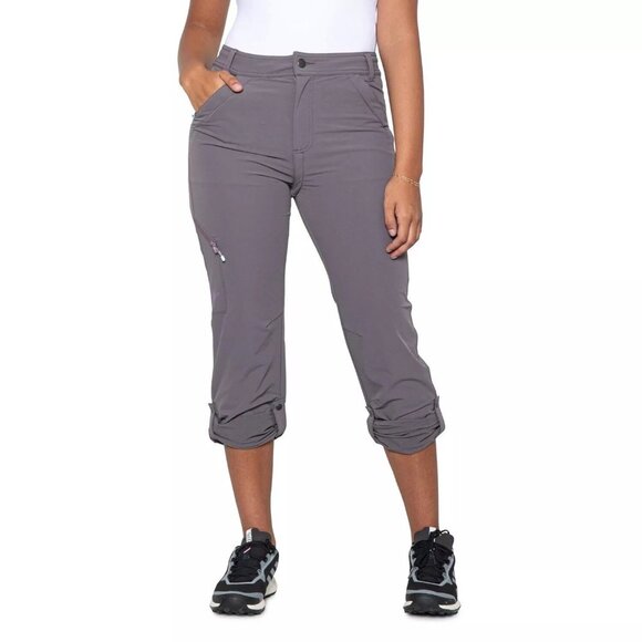 SHEFLY Go There Women's Multi-Fly Hiking Pants Cascade Granite Rock Climbing NWT